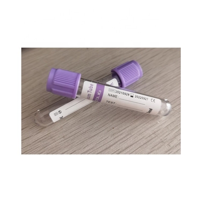 CE Mark Lavender Top EDTA Tube 8ml-10ml Edta K3 Blood Collection Tube