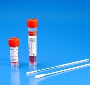 150 میلی متر سواب بینی جمع شده برای کیت نمونه برداری ویروس مجموعه نمونه Covid-19