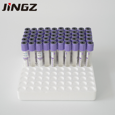 لوله جمع آوری خون خلاء یکبار مصرف K2 EDTA مورد تایید CE 13*75mm