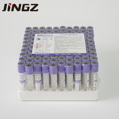 PET K3 EDTA Blood Collection Tube 3ml 13*75mm With Sprayed Addictive