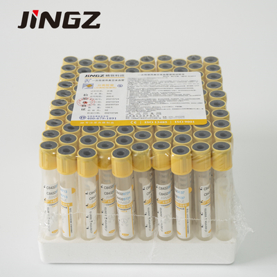 ویال فعال کننده لخته شیشه ای 8 میلی لیتری 16*100 میلی متری جداکننده سرم لوله فعال کننده لخته