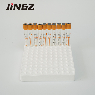 لوله های فعال کننده لخته سرم منعقد کننده لوله جمع آوری خون شیشه ای 2ml-10ml