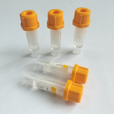 0.25ml-1ml لوله ژل جمع آوری خون کودک بدون خلاء