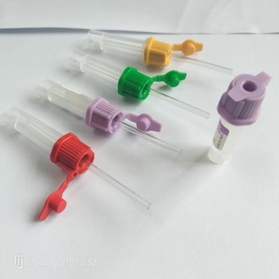 لوله جمع آوری میکرو خون مویرگی EDTA 0.25ml-1ml واکوتاینر کلاهک بنفش