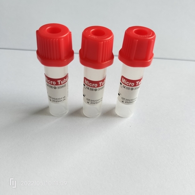 لوله جمع آوری میکرو خون کودکان CE ISO13485 11*45 میلی متر برای بیمار سالمندان