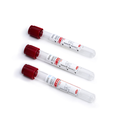 بدون افزودنی لوله خونی قرمز ساده 0.5-10ml
