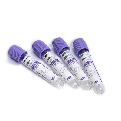CE Mark Lavender Top EDTA Tube 8ml-10ml Edta K3 Blood Collection Tube