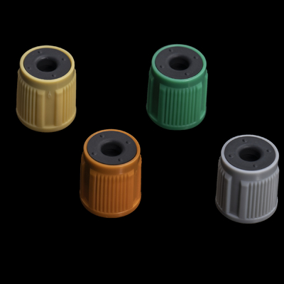 رنگی Vacuum Blood Collection Parts Tube 13mm 16mm Tube Caps