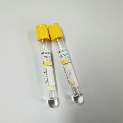 لوله یکبار مصرف 6 میلی لیتری ژل فعال کننده لخته پلاستیکی برای جمع آوری خون 100*13 میلی متر