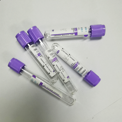 جاروبرقی 13*75mm K3 EDTA Blood Collection Tube Lavender Top Vacuum