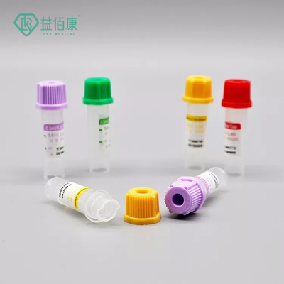 لوله جمع آوری میکرو خون هپارین واکوتینر 0.5 میلی لیتر PP 8*45 میلی متر برای یک بار مصرف