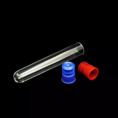 لوله های آزمایشگاهی Clear Plastic Blood Collection Tubes 13*75mm 16*100mm