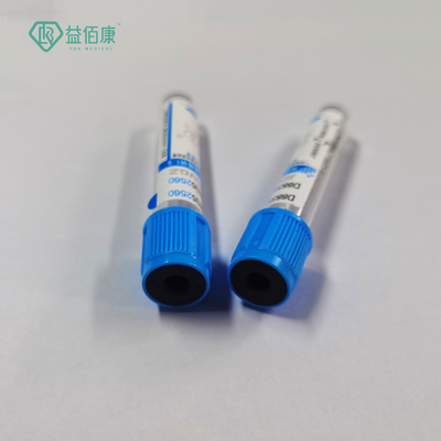 لوله جمع آوری خون سیترات سدیم آبی 1.8ml-4.5ml