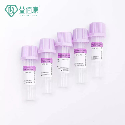 بطری نمونه کوچک مینی ادتا اطفال 8*45 میلی متر PP Edta