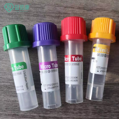 0.5ml PP لوله جمع آوری نمونه های یکبار مصرفی لاوان micro tube استفاده نوزاد