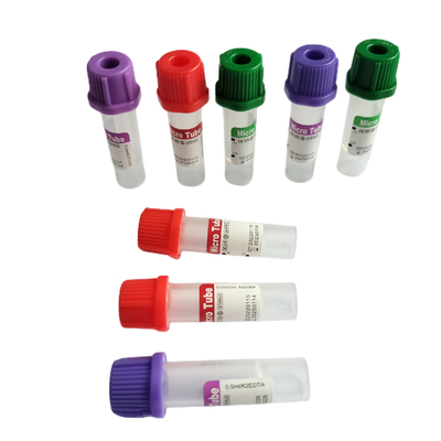 لوله های میکرو EDTA غیر وکیوم میکروتینرهای کودکان PP 0.25 میلی لیتر