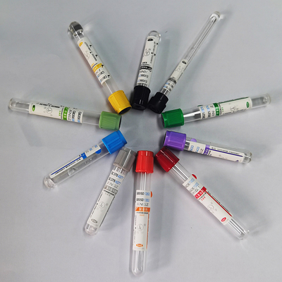 13*75mm Vacuum Blood Sample Tube Tube Edta Tube ژل لوله 1-10ml