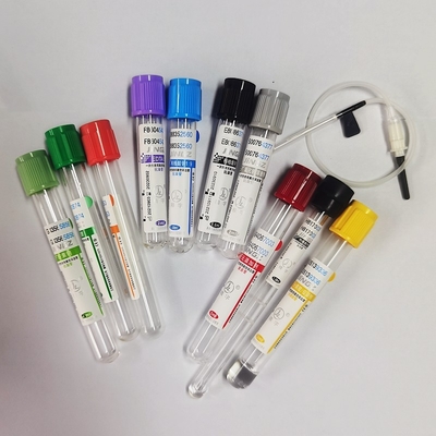وکیوم EDTA Blood Sample Tube 12/18 Racks در هر کارتن 3.2mg/ml افزودنی