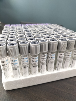 لوله گلوکز کلاه خاکستری 2ml-10ml برای لوله خلاء برای جمع آوری خون پزشکی
