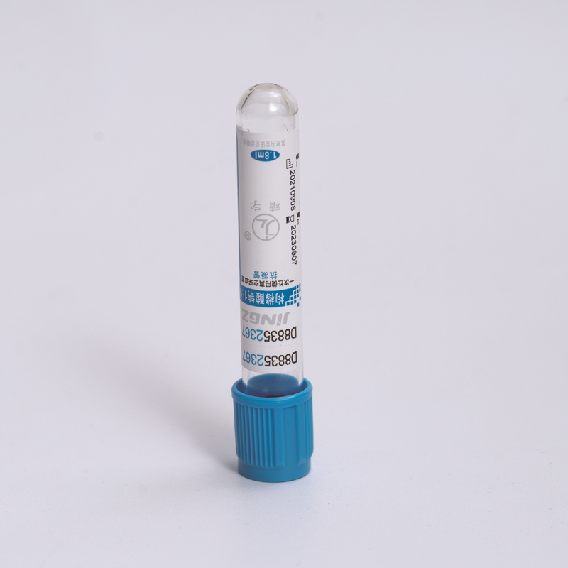 Jingz سدیم سیترات 9nc لوله Pt لوله 1.8ml 2.7ml برای جمع آوری خون
